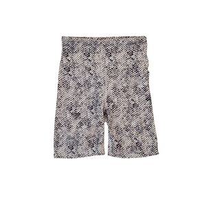 Balance Collection Women's Black White Snakeskin Workout‎ Yoga Shorts Small